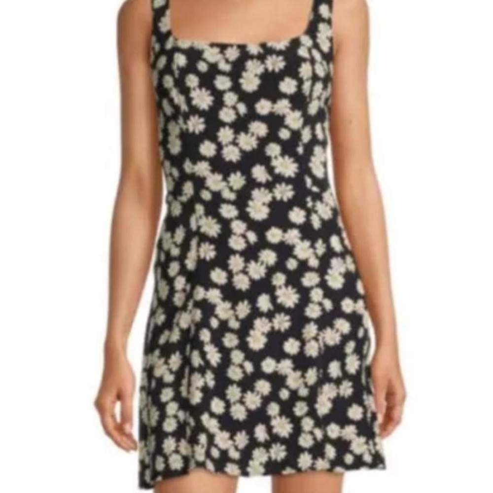 B. SMART Floral Bodycon Mini Sexy Cocktail Women's Dress, Size 7
